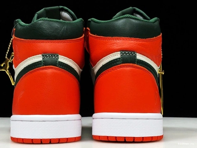 Rep 1 High x Jordan Retro Fir-Team SoleFly Air AV3905-138 Sail Orange OG 0708